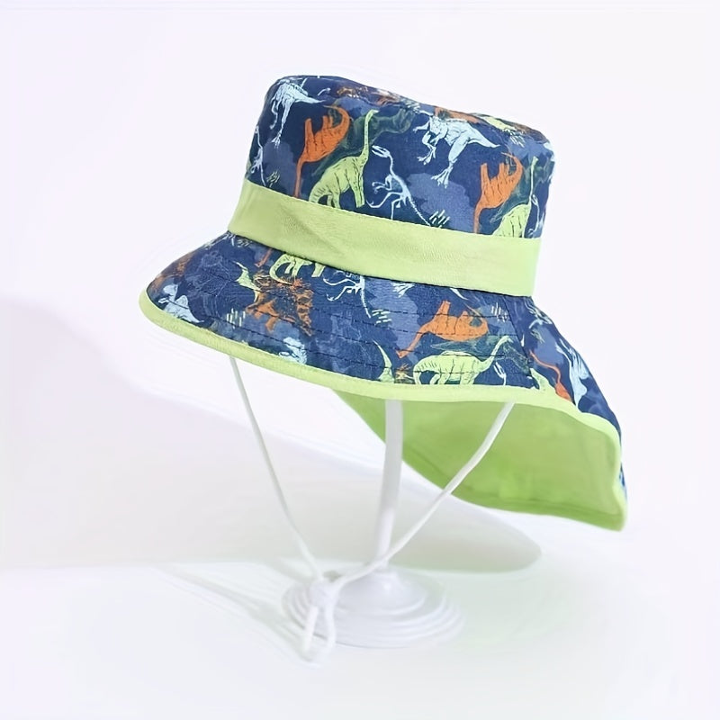 Kids Cartoon Fisherman Hat Sunshade Hat For Boys And Girls