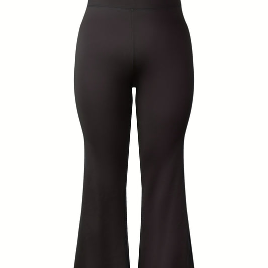 High Stretch Flared Leg Sports Pants for Women