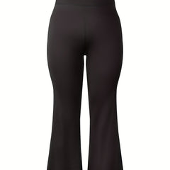 High Stretch Flared Leg Sports Pants for Women