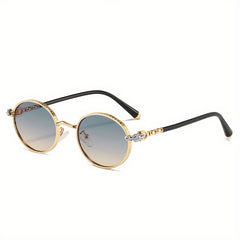 Men's Round Frame Sunglasses