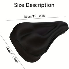Gel Padded Comfort Bike Seat Cover for Men & Women - Pain-Free Ride