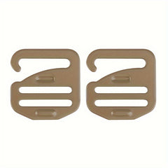 2pcs G Hook Wave Buckle for Backpack Shoulder Strap Adjustment