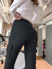 Butt Lifting Slim Sports Leggings With Pocket
