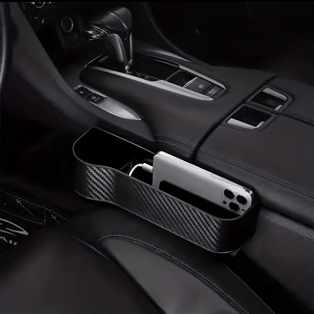 Car Seat Gap Filler Organizer Storage Box Cup Holder