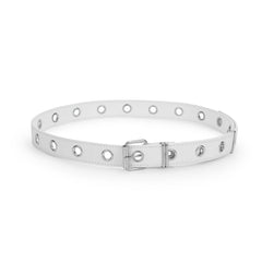 Eyelet Strap Punk Belt For Jeans Pants
