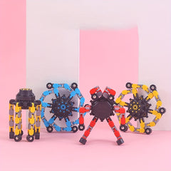 3pcs Mech Chain Spinning Gyroscope DIY Stress Toy