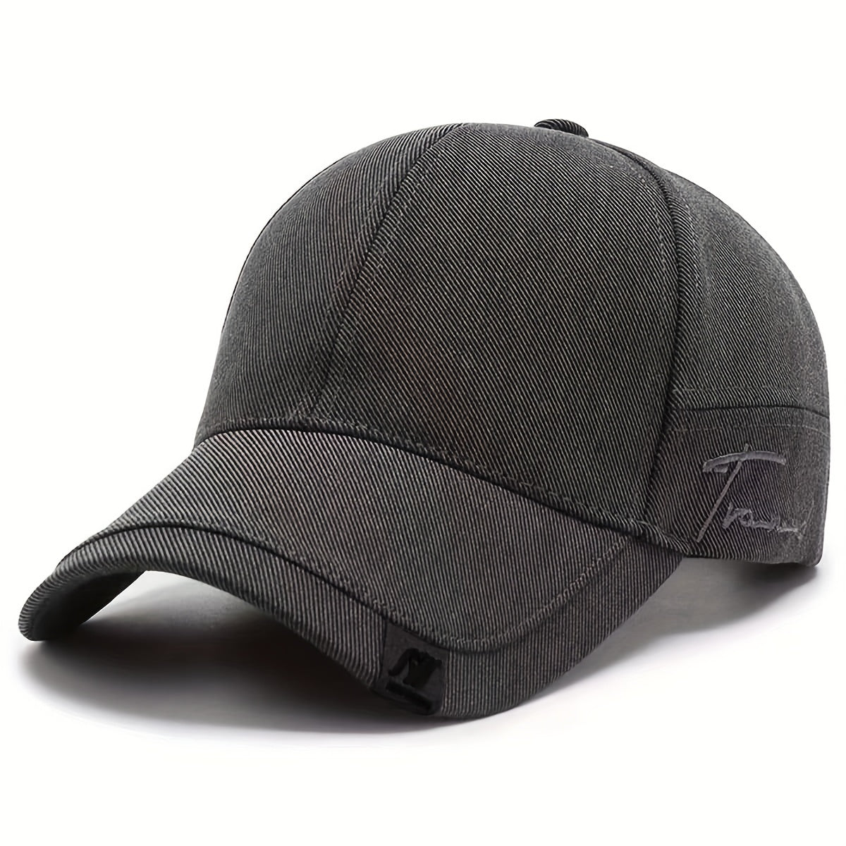 Men's Outdoor Solid Baseball Cap Casual Sunscreen Peaked Hat