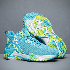 Men's Plus Size Breathable Basketball Shoes Non Slip Sneakers
