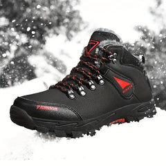 Men's Waterproof Winter Hiking Shoes Anti Slip Warm Boots for Outdoor Sports