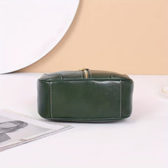 Leather Crossbody Bag Small Zipper Shoulder Purse