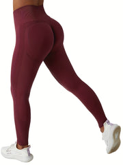 Hip Lifting Breathable Sports Leggings Yoga Running Pants Women's Activewear