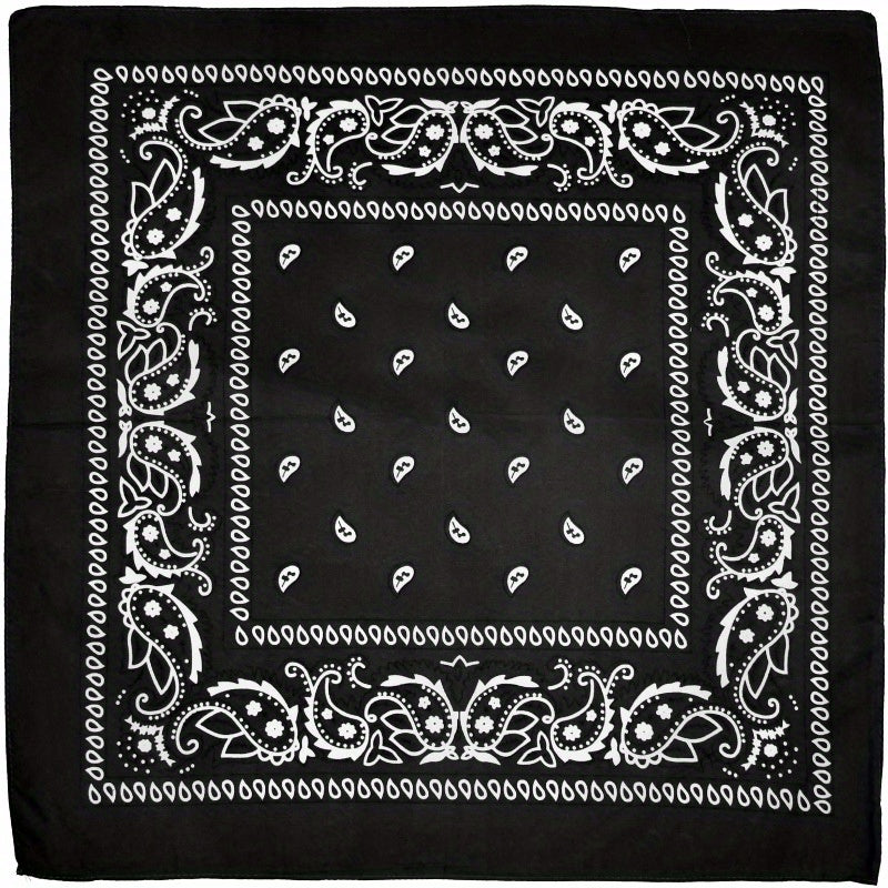 Print Multifunctional Square Handkerchief Hip hop Outdoor Sports Towel