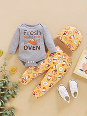 Comfy & Cookie Graphic Outfit 3pcs Set