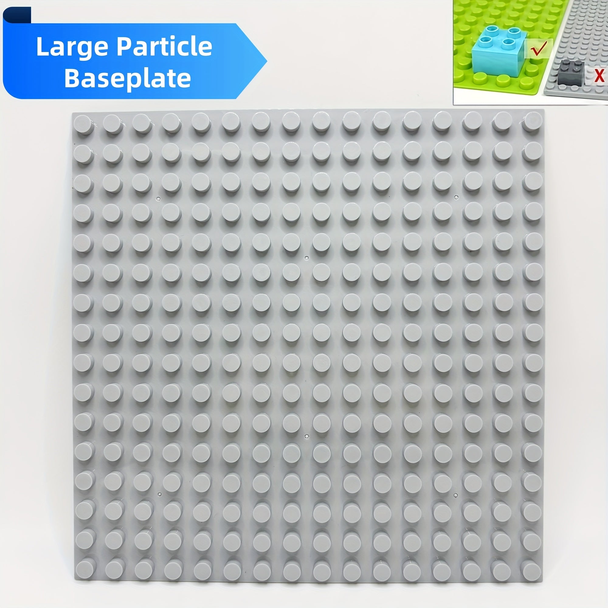 1pc Classic Building Blocks 25 5 x 25 Large Particle Baseplate