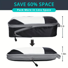 Compression Suitcases Packing Cubes Travel Organizer Handheld Clot...