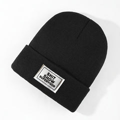 Winter Warm Knitted Hat Outdoor Hip hop Beanie