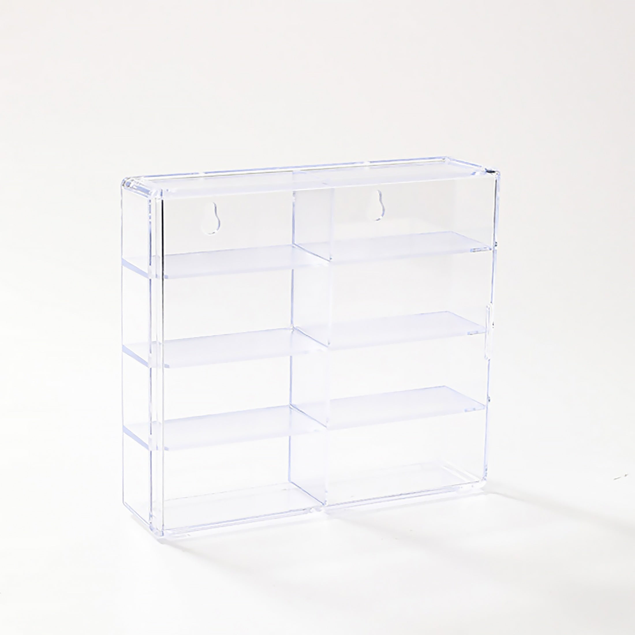 Car Model Storage Box Stackable Wall Mountable Display Rack Clear Grey