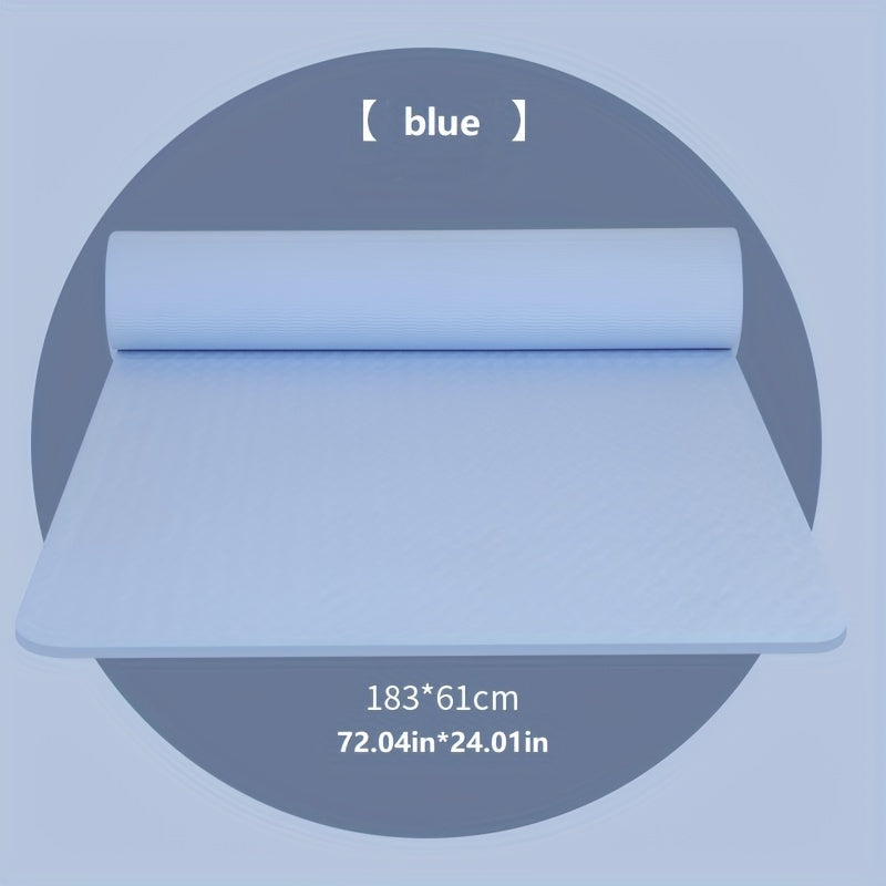 Non Slip TPE Yoga Mat Extra Thick Comfortable