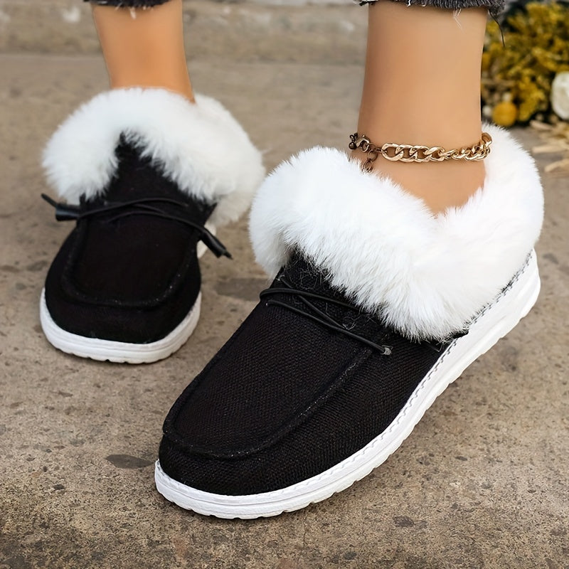 Women's Non Slip Thickened Sneakers Soft Comfortable Low Top Flat Sport Shoes