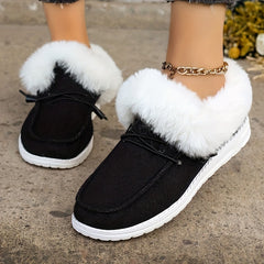 Women's Non Slip Thickened Sneakers Soft Comfortable Low Top Flat Sport Shoes