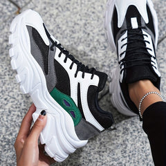 Women's Height Increased Sneakers Outdoor Walking Shoes