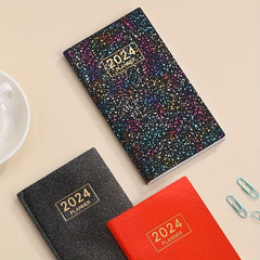 A6 English Agenda Book Laser Plan Book