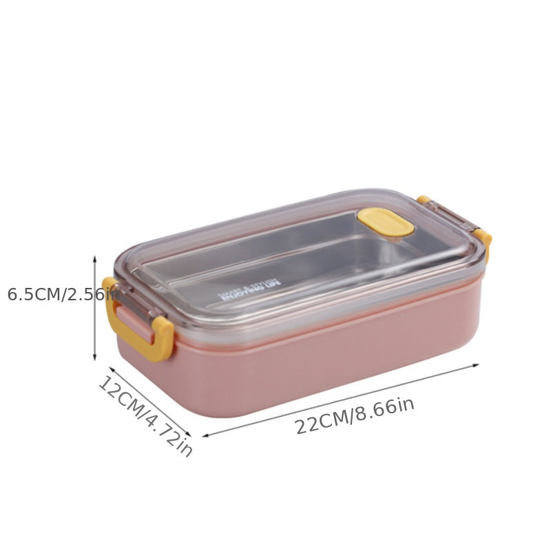 Stainless Steel Bento Box for School Canteen Lunch