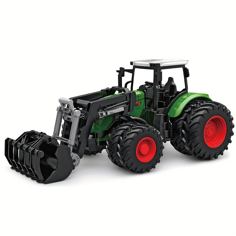 Big Size Farm Tractor Toys Truck Sliding Model Car DIY Accessory