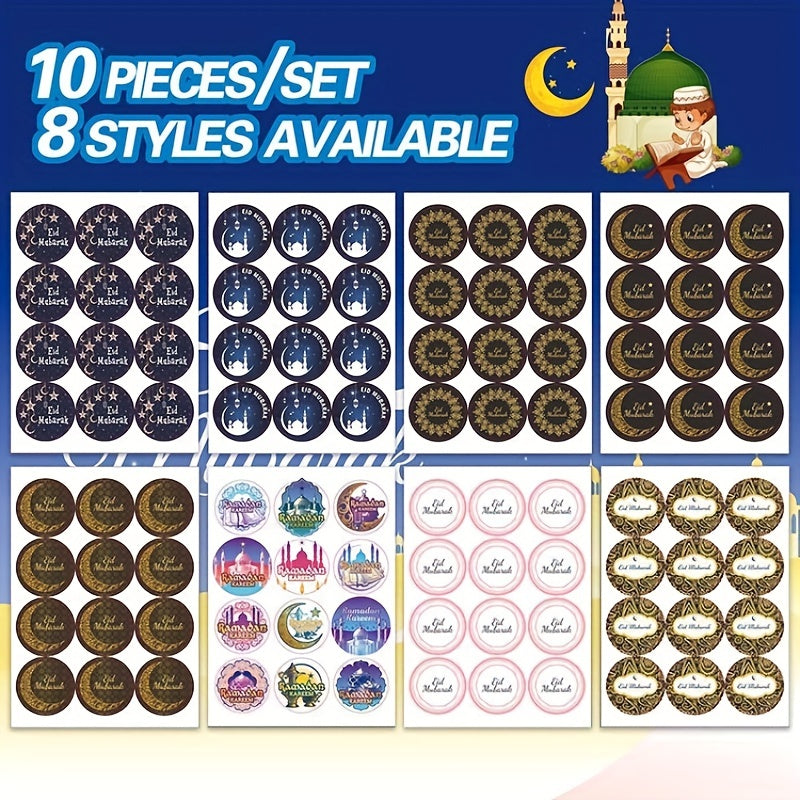10 Sheets 120 Stickers Household Daily Decoration Sticky Notes