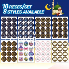 10 Sheets 120 Stickers Household Daily Decoration Sticky Notes