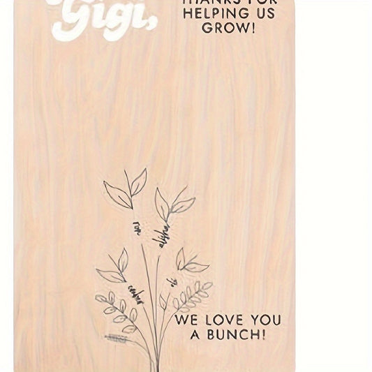DIY Handprint Sign for Mom & Dad