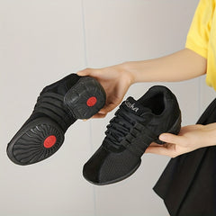 Women's Soft Sole Non Slip Dance Shoes Modern Jazz Ballroom Exercise Training