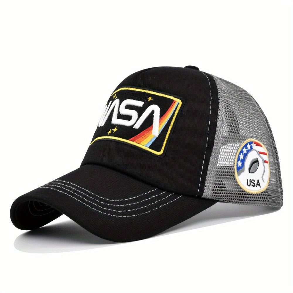 Letter Embroidered Sunscreen Hat for Outdoor Activities