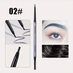 Waterproof Eyebrow Tattoo Pen with Brush Long Lasting Eyebrow Pencil