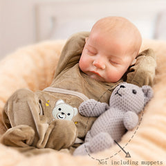 Realistic Reborn Baby Doll Vinyl Newborn Soft Toy for Children Over 3 Years Old