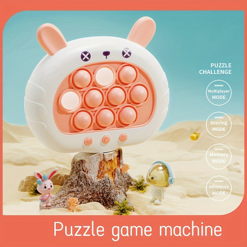 Kids Speed Pushing Game Console Whack a Mole Stress Relief Puzzle Toy