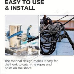 Boat Hook Attachment 20X10 Nylon Hook Head Replacement