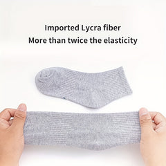 3 Pairs Boys Casual Short Crew Socks for Kids