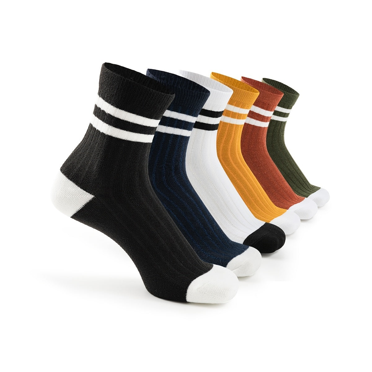 Kids Casual Sports Socks Breathable Comfy Sweat Absorption Long Socks