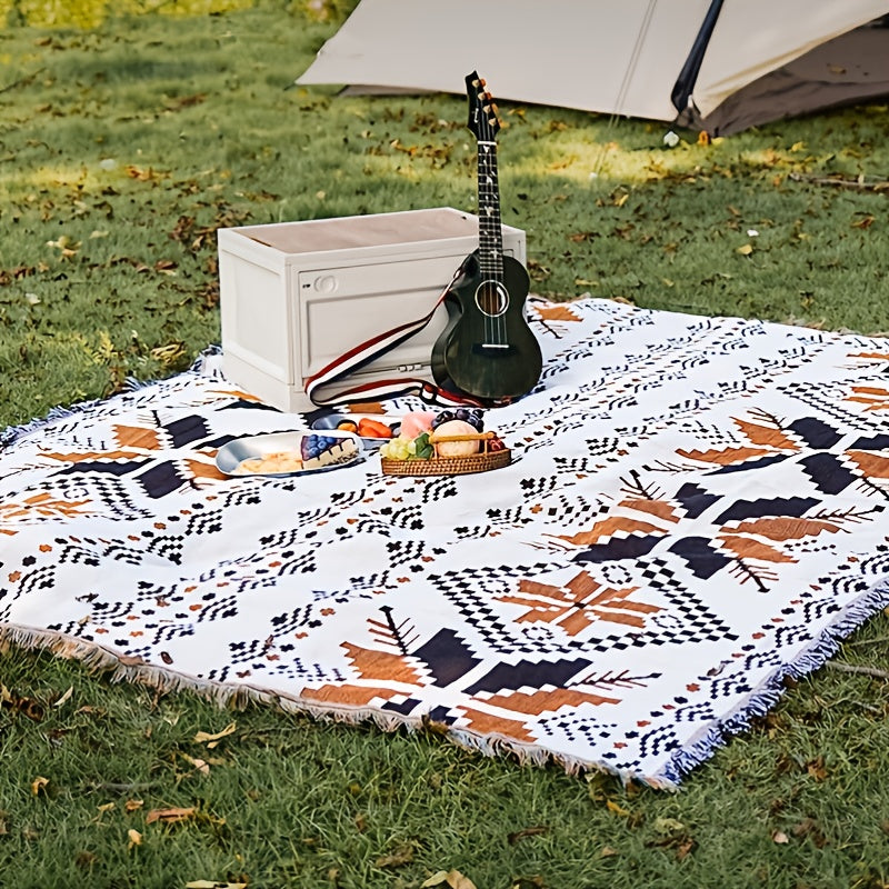 Thickened Bohemian Picnic Mat for Camping & Outdoor Activities