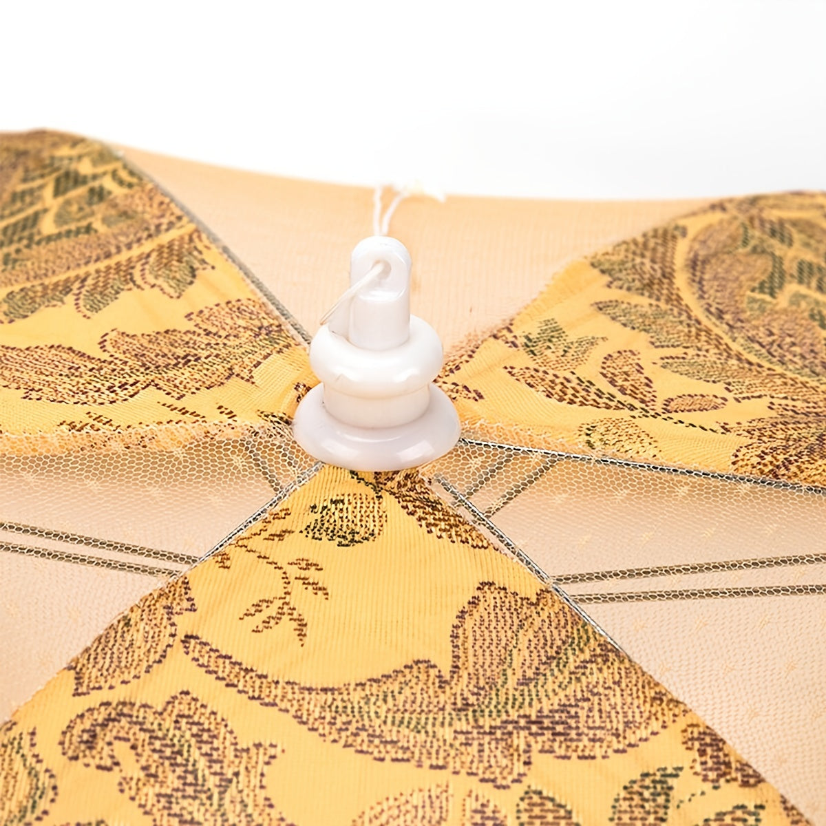 1pc Kitchen Mesh Food Cover Dustproof Reusable Collapsible Food Nets