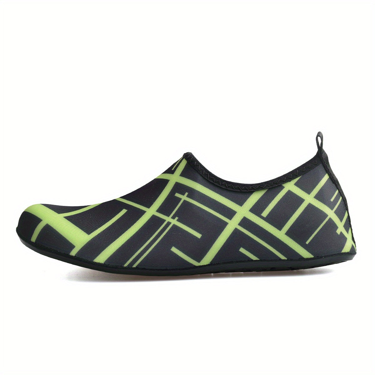 Men's Stripped Water Shoes Summer Casual Slip On Shoes