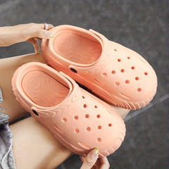 Women's Hollow Out Platform Clogs Slide Sandals
