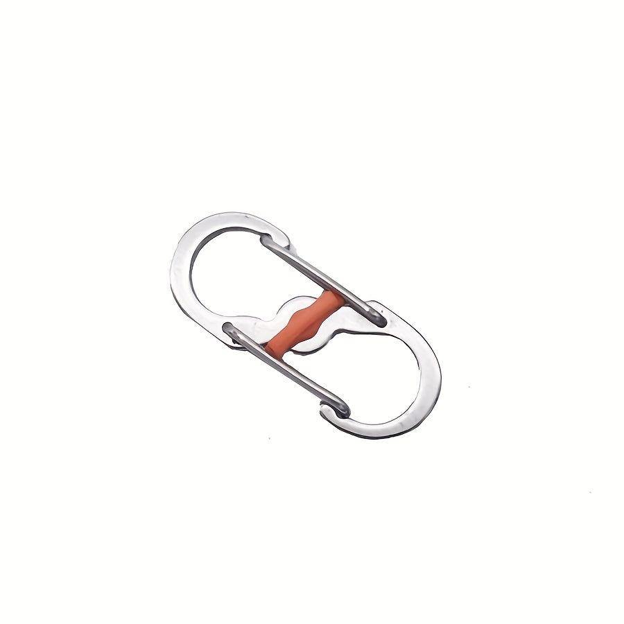 Stainless Steel 8 Figure S Buckle Lock Key Chain Anti-theft Clasp