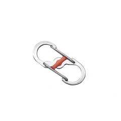 Stainless Steel 8 Figure S Buckle Lock Key Chain Anti-theft Clasp
