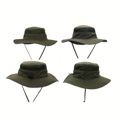 Breathable Wide Brim Cap Lightweight Sunscreen Mesh Hat