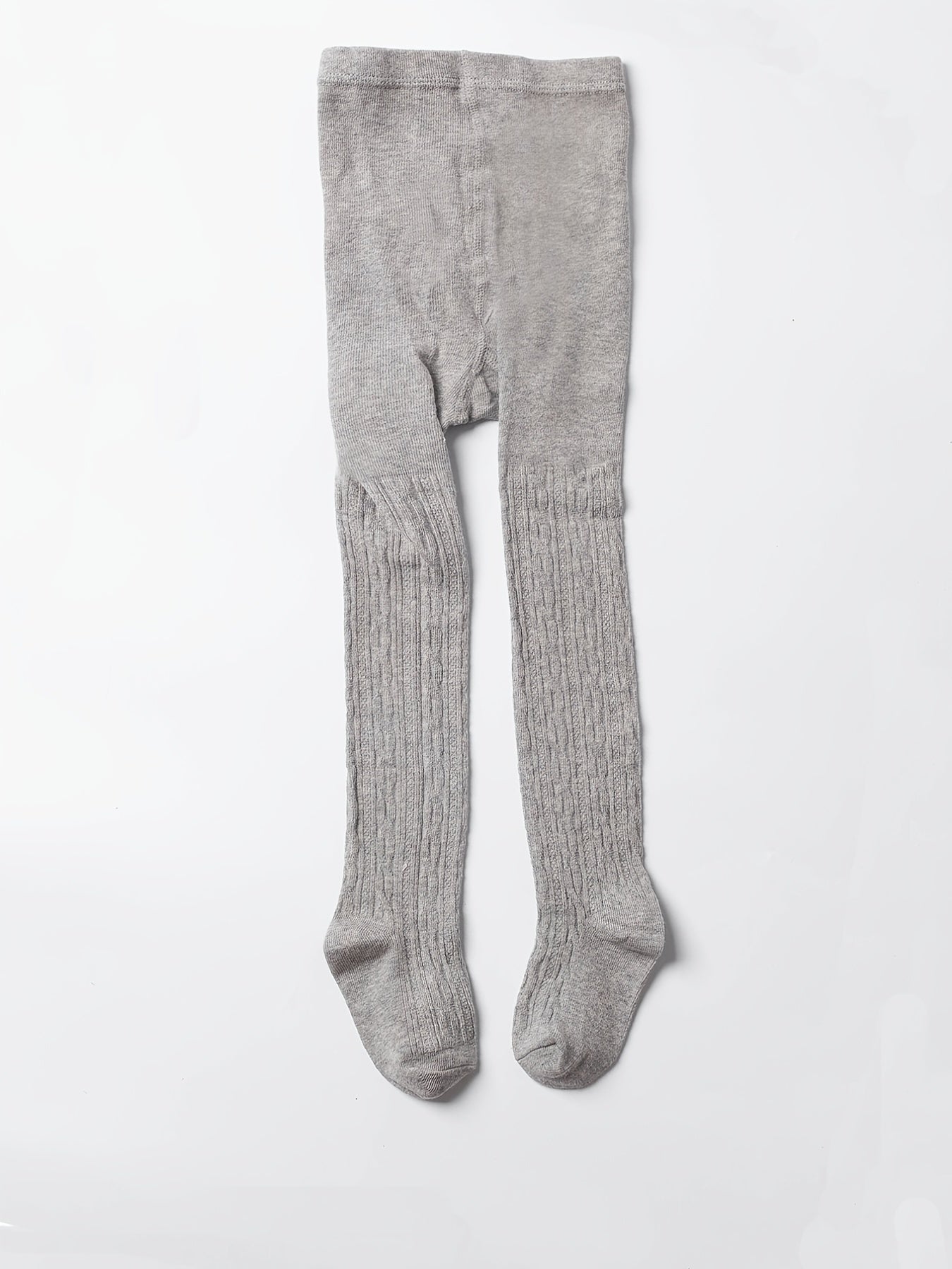 Girls Ribbed Cotton Pantyhose Soft Stretch Tights Leggings Pants