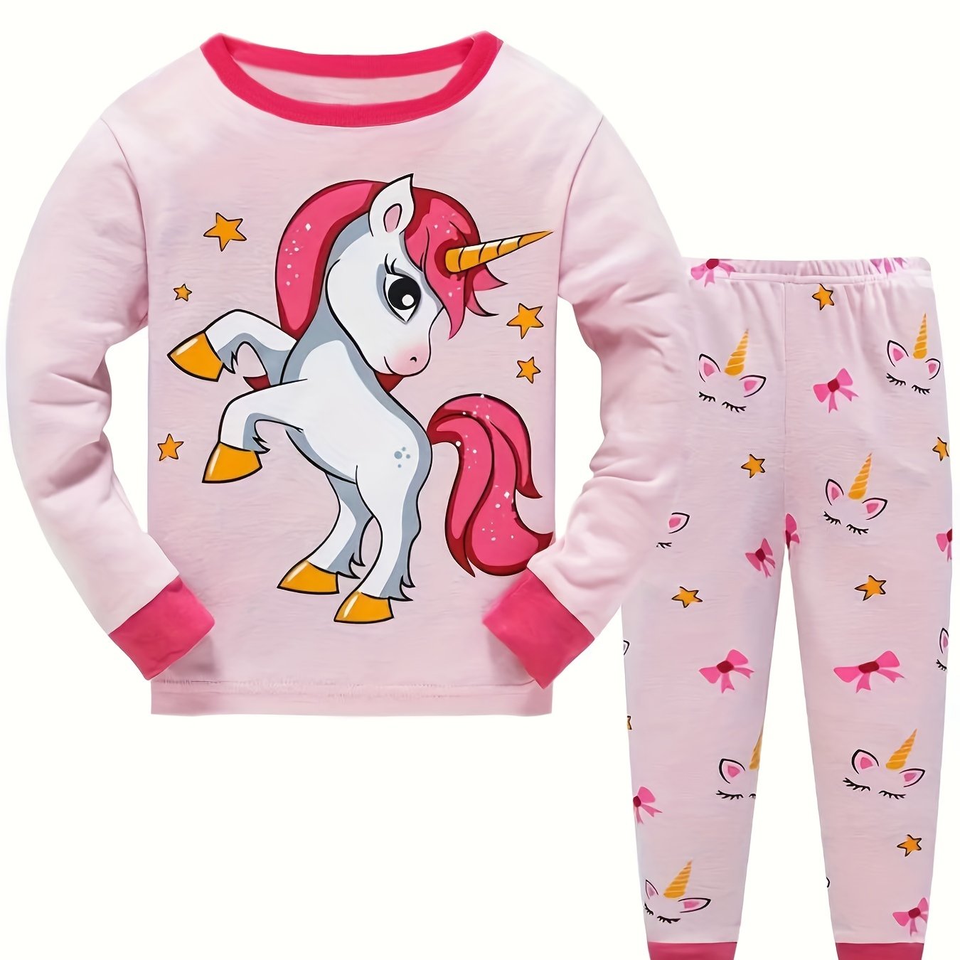 UnicornGirl Pajamas Set for Girls