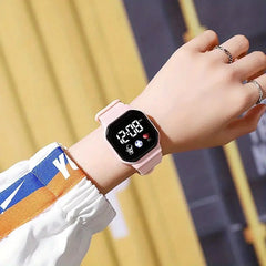 Kids Digital Sports Watch with Silicone Strap
