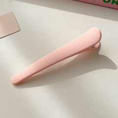 6pcs Duck Bill Clip Macaroon Makeup Clip Hair Clip For Thick And Thin Hair